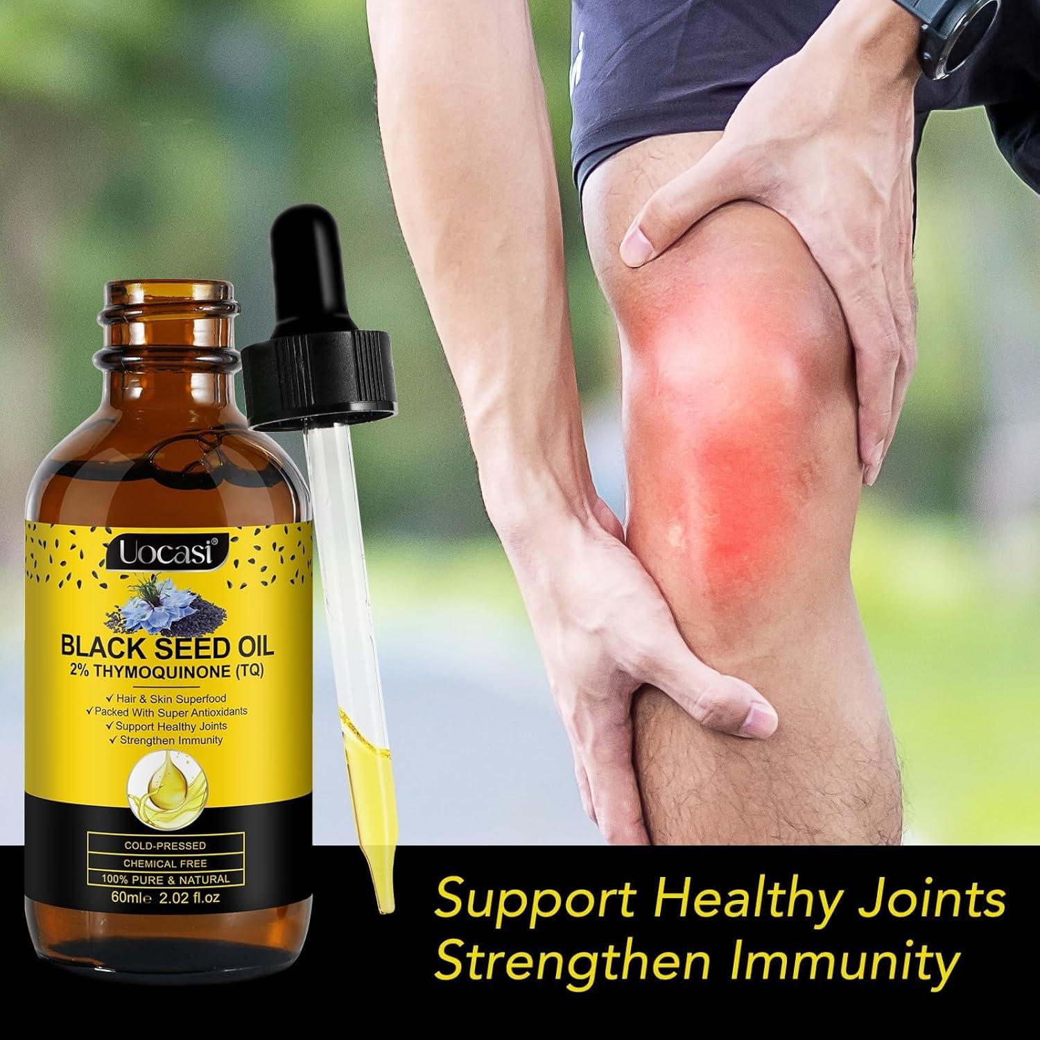 Aceite de Semilla Negra Uocasi 59.8 ml Prensado en Frío