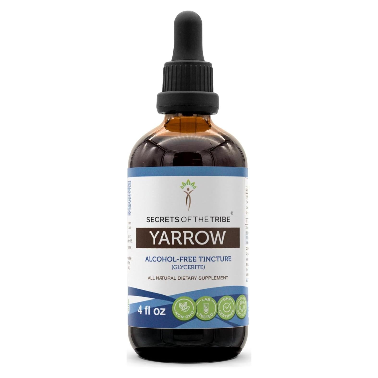 Extracto Líquido Sin Alcohol de Yarrow 118 ml - Secretos de la Tribu