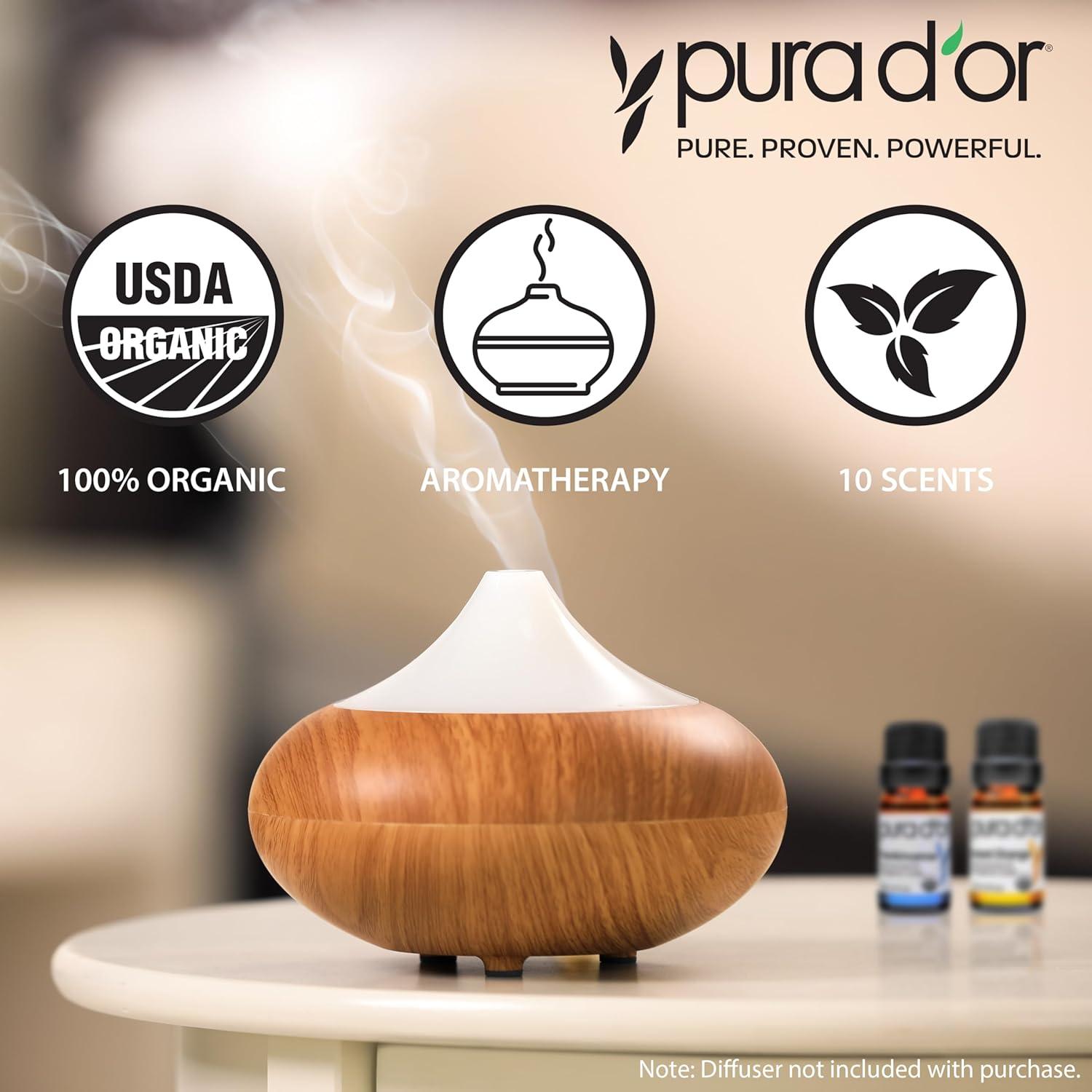 Set de Aceites Esenciales PURA D'OR Perfect10 - 10x10ml