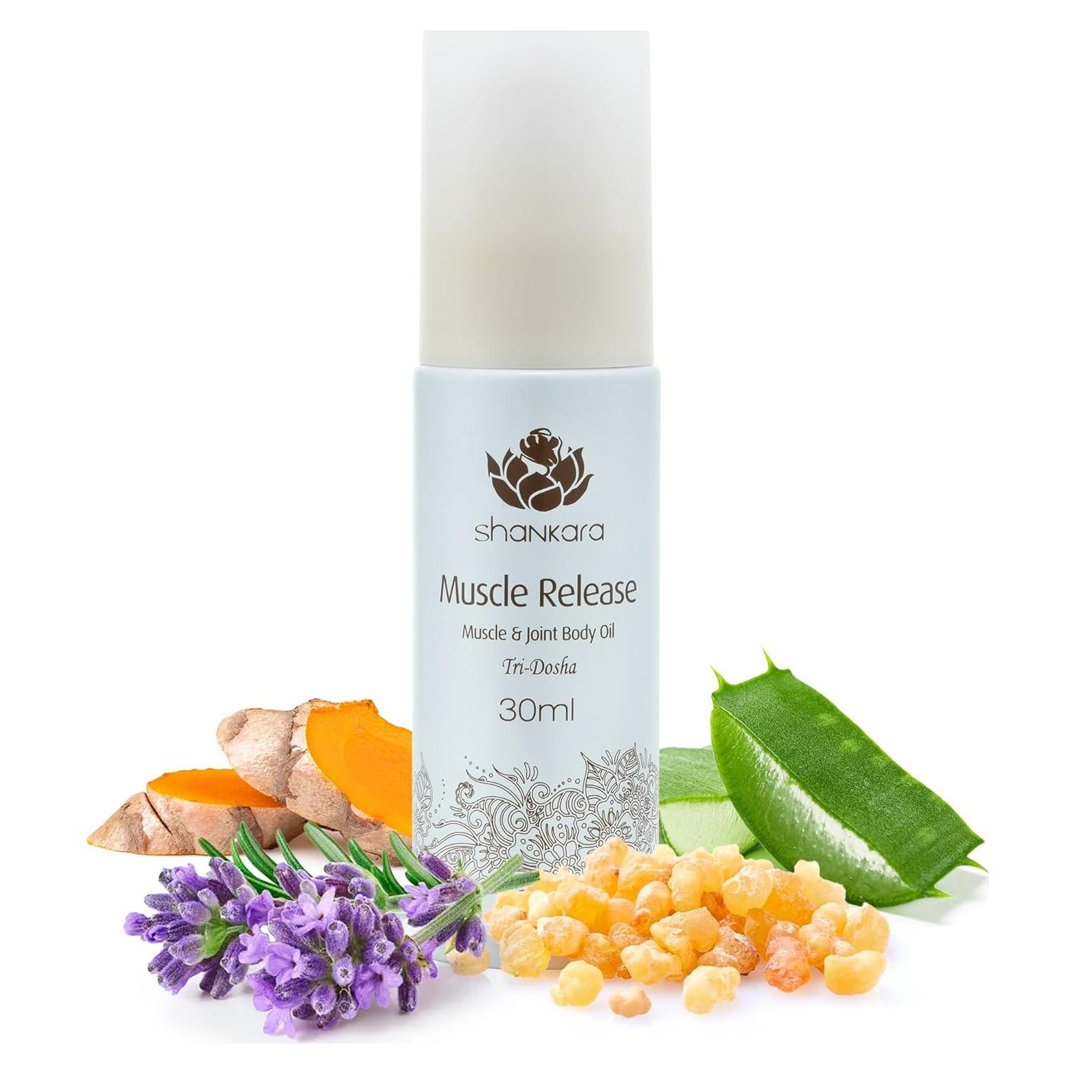 Aceite de Masaje Corporal Shankara 30ml - Alivio Muscular con Lavanda