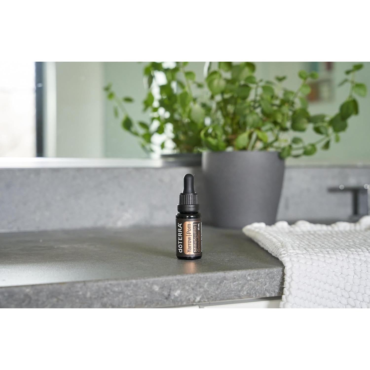 doTERRA Yarrow|Pom - Aceite Esencial 30 mL - Bienestar Piel