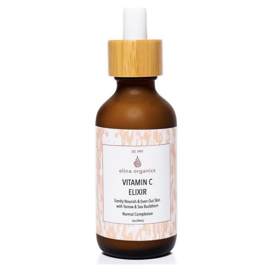Elixir de Vitamina C 60ml Elina Organics Hidratante Antienvejecimiento