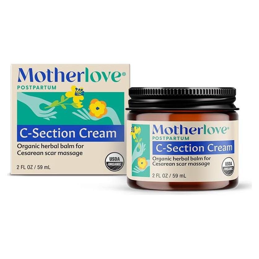 Crema para C-Section Motherlove 59 ml Bálsamo Herbal Orgánico