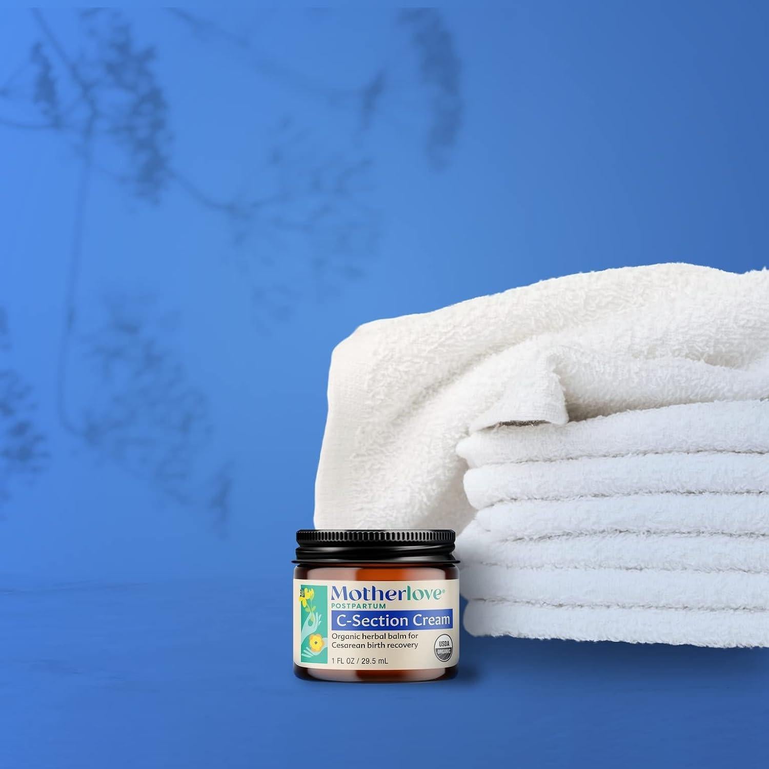 Crema para C-Section Motherlove 59 ml Bálsamo Herbal Orgánico