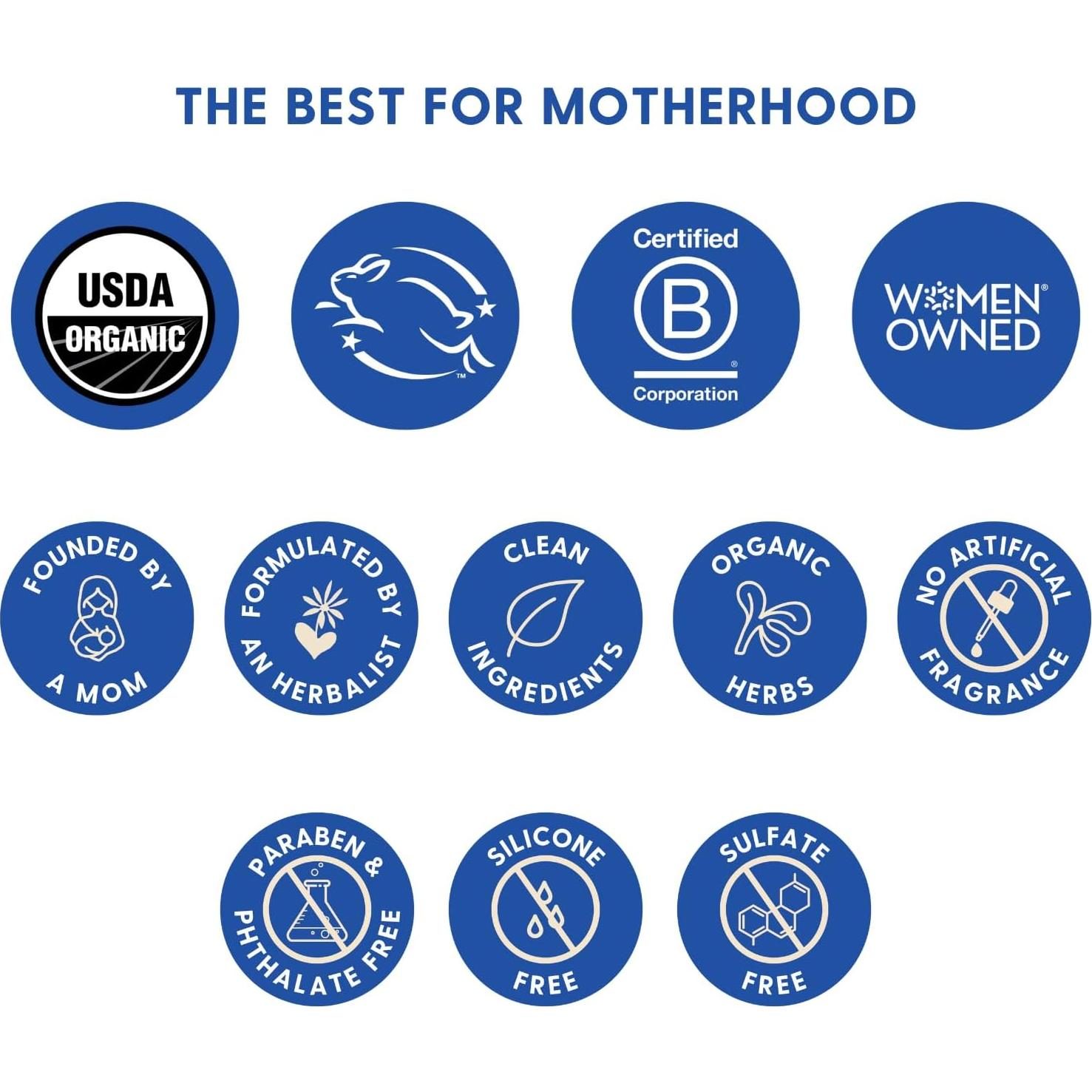 Crema para C-Section Motherlove 59 ml Bálsamo Herbal Orgánico