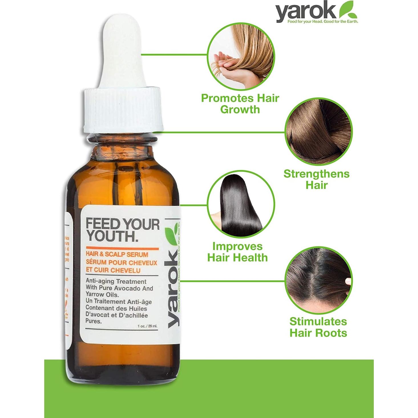 Suero Orgánico para Cabello Yarok 28g - Repara y Fortalece