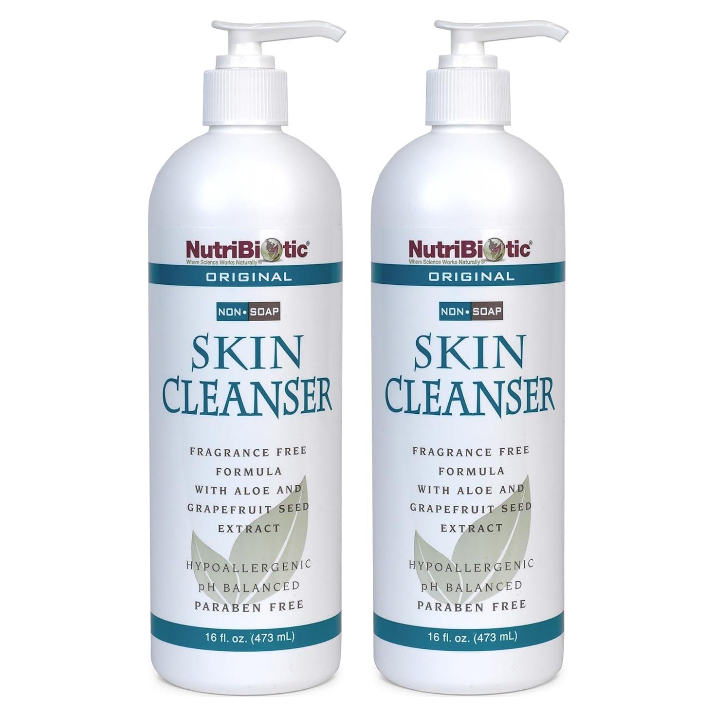 Limpiador de Piel Sin Jabón NutriBiotic 0.47 L Hipoalergénico