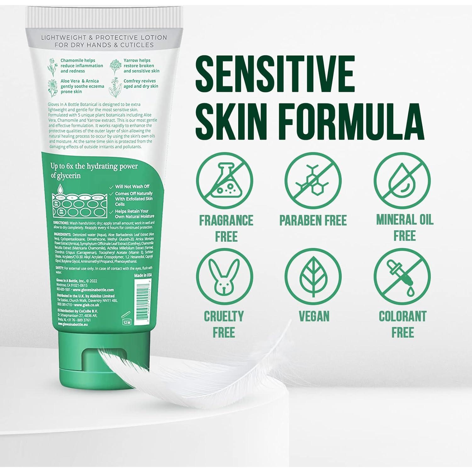 Loción Protectora para Manos Guantes En Una Botella 100 ml