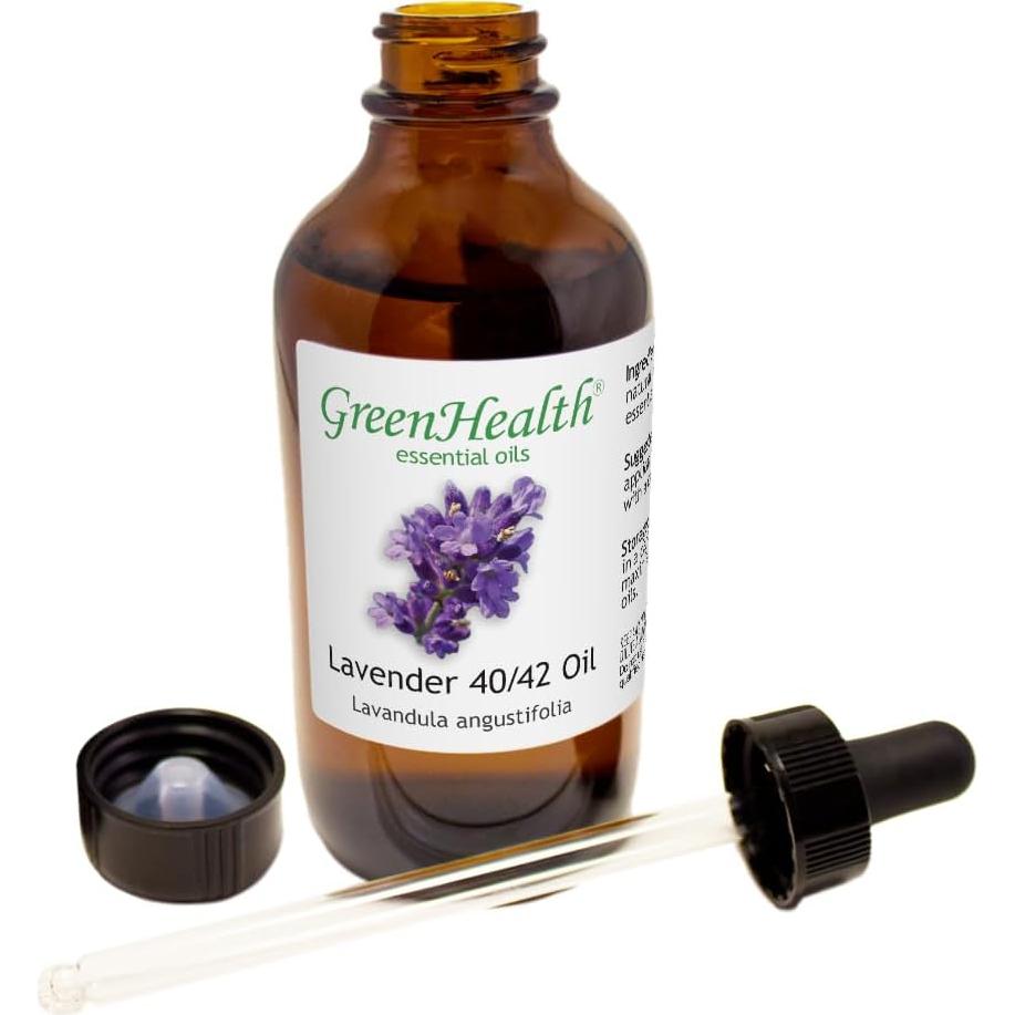 Aceite Esencial de Lavanda 40-42 GreenHealth 118 ml Puro