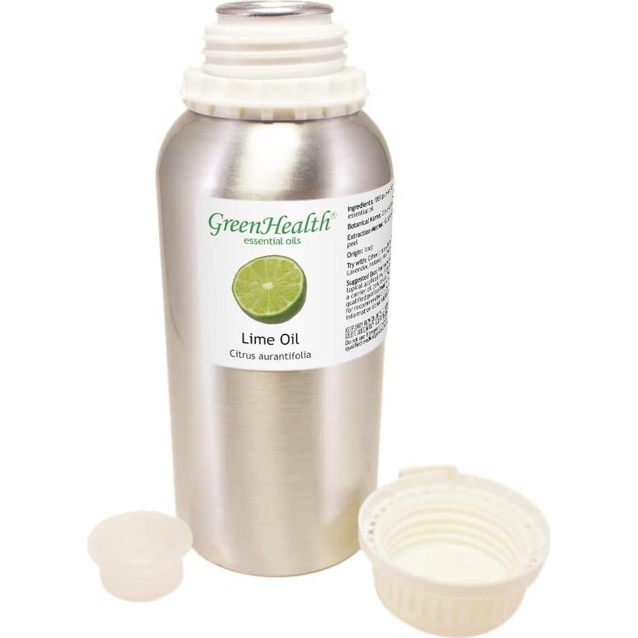 Aceite Esencial de Lima GreenHealth 473 ml - 100% Puro