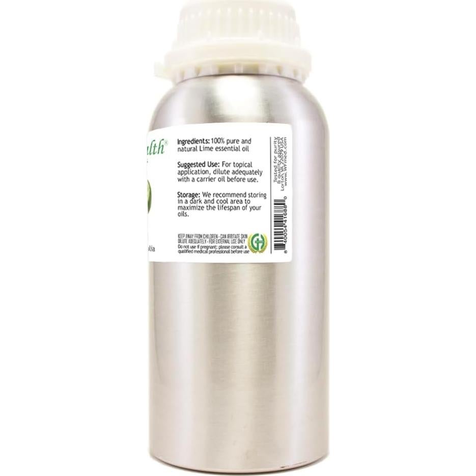 Aceite Esencial de Lima GreenHealth 473 ml - 100% Puro