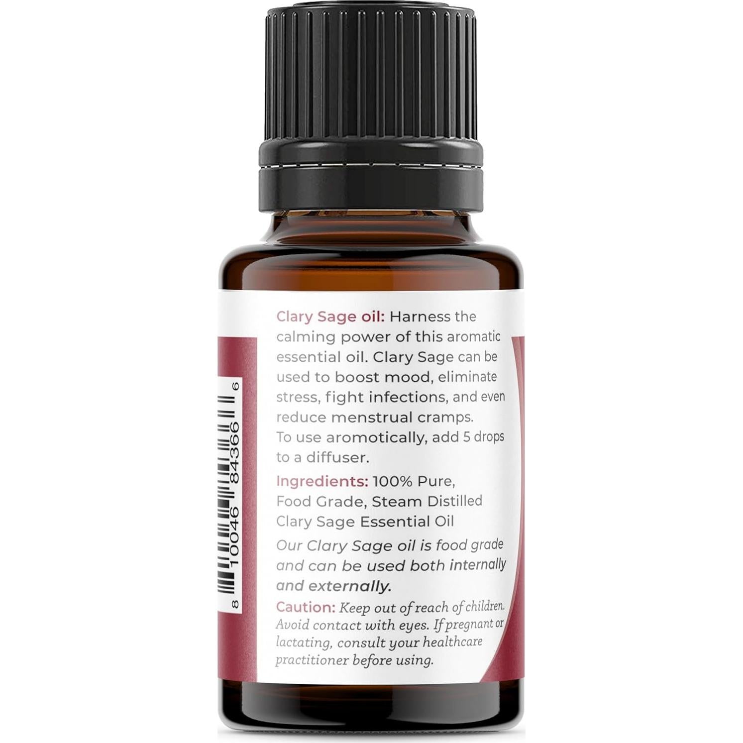 Aceite Esencial de Salvia Clary Viva Doria 100% Puro 15 mL