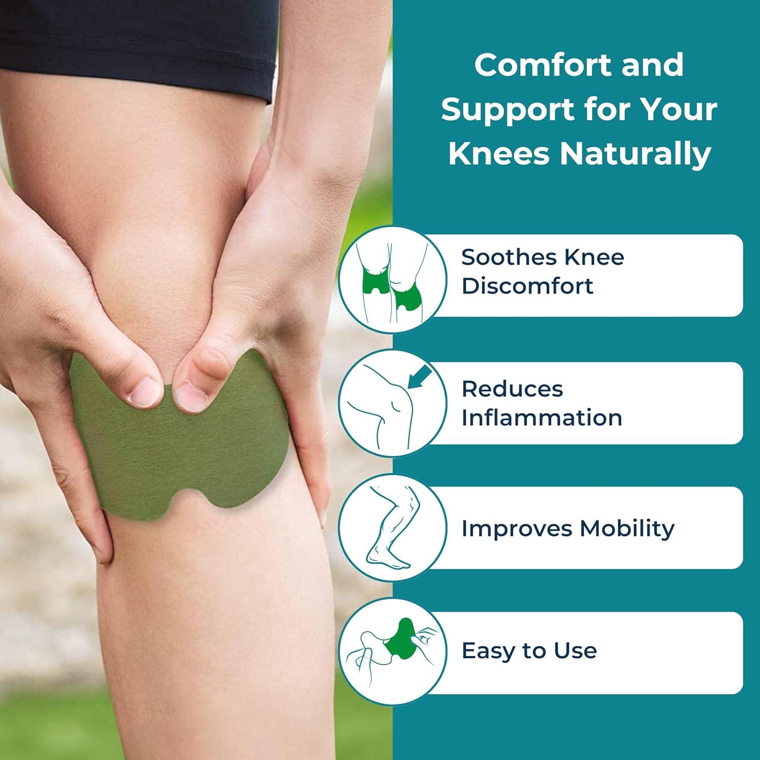 Parche Herbal Norelie para Rodillas - Alivio Natural 12 Parches