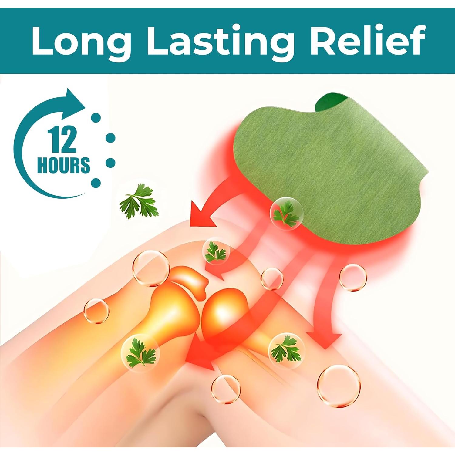 Parche Herbal Norelie para Rodillas - Alivio Natural 12 Parches