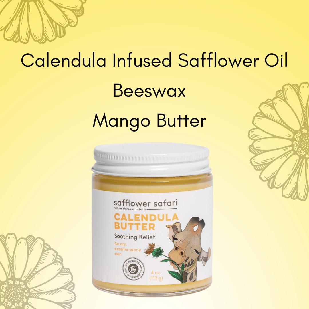 Mantequilla de Caléndula Safflower Safari 226g - Hipoalergénica