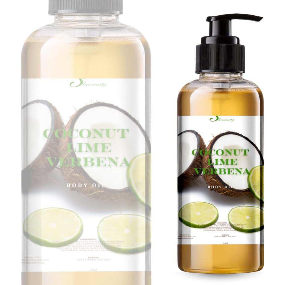 Aceite Corporal SHEARENITY Coco y Lima Verbena 340g Natural