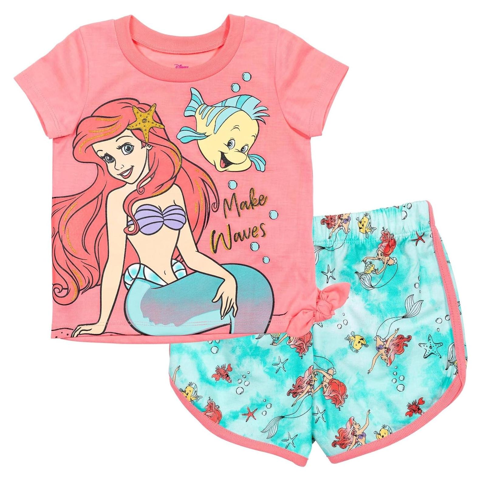 Conjunto camiseta y shorts Tiana Disney 14-16 años