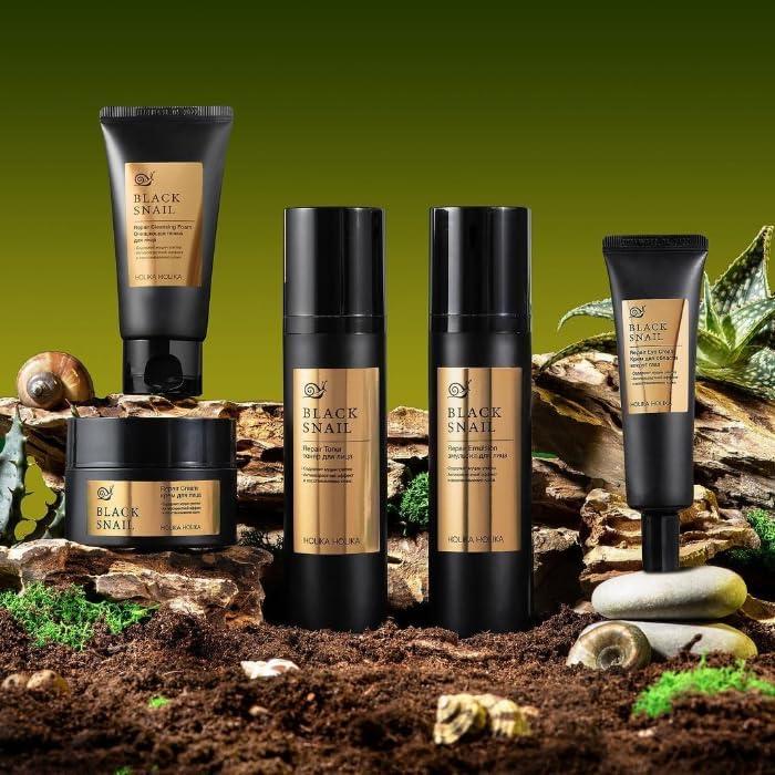 Emulsión Reparadora de Caracol Negro Holika Holika 100ml