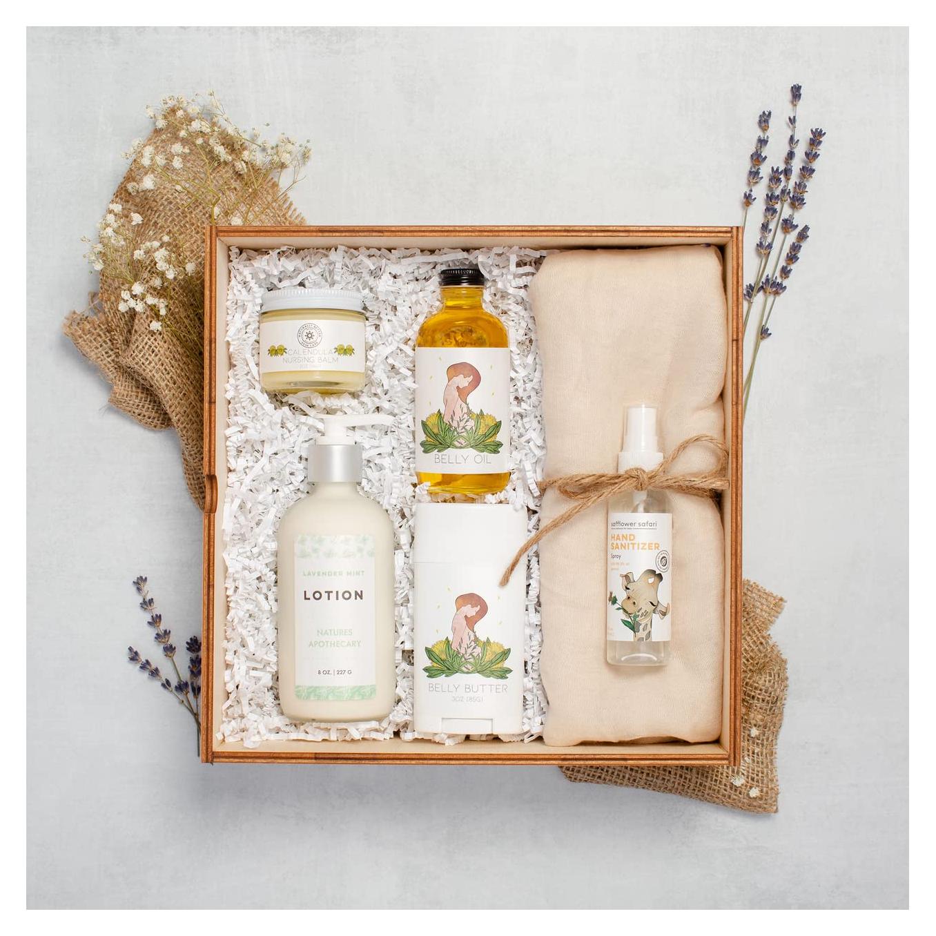 Caja de Regalo de Lujo para Mamás - Cuidado de Piel Natural