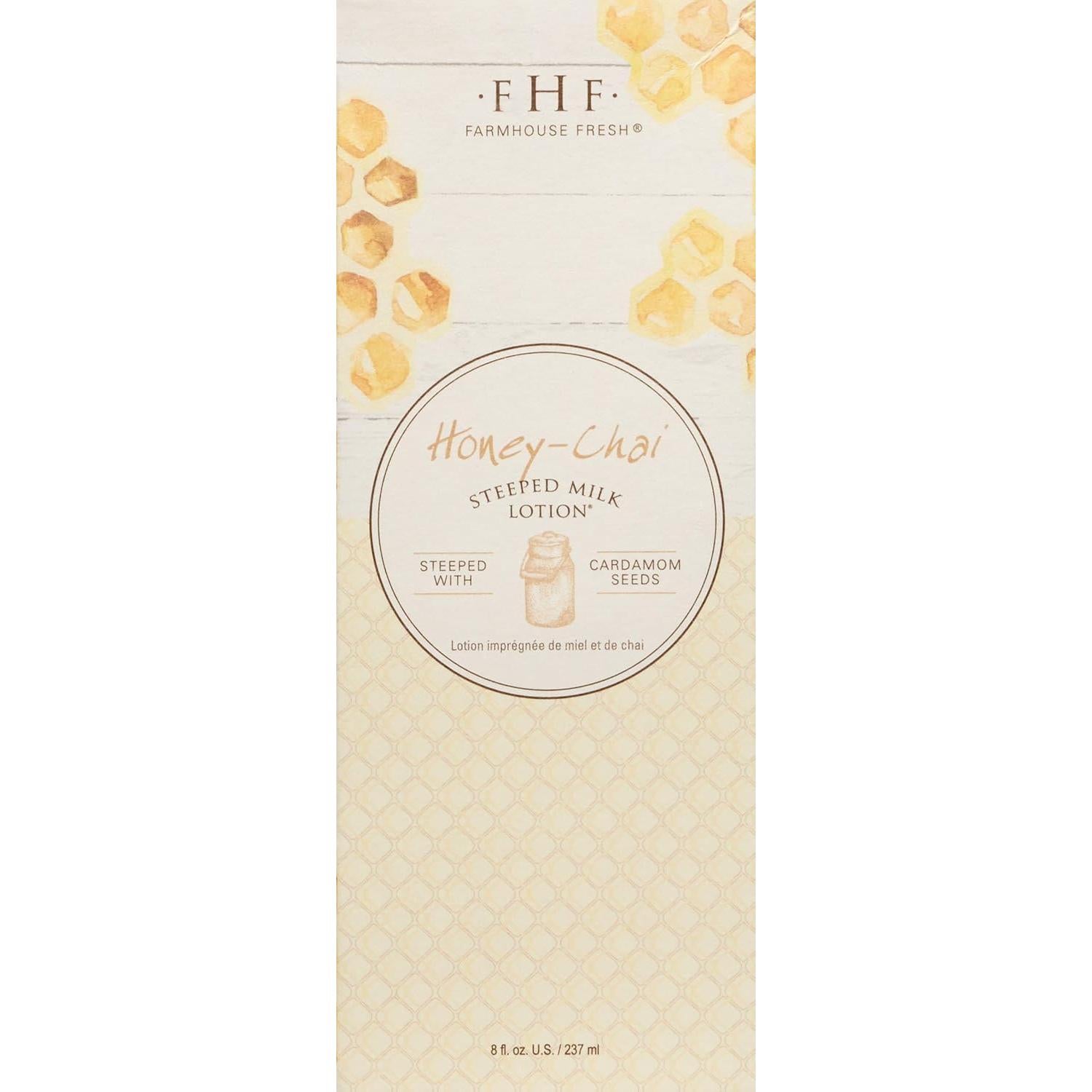 Loción de Leche Infusionada con Miel y Chai FarmHouse Fresh 240ml