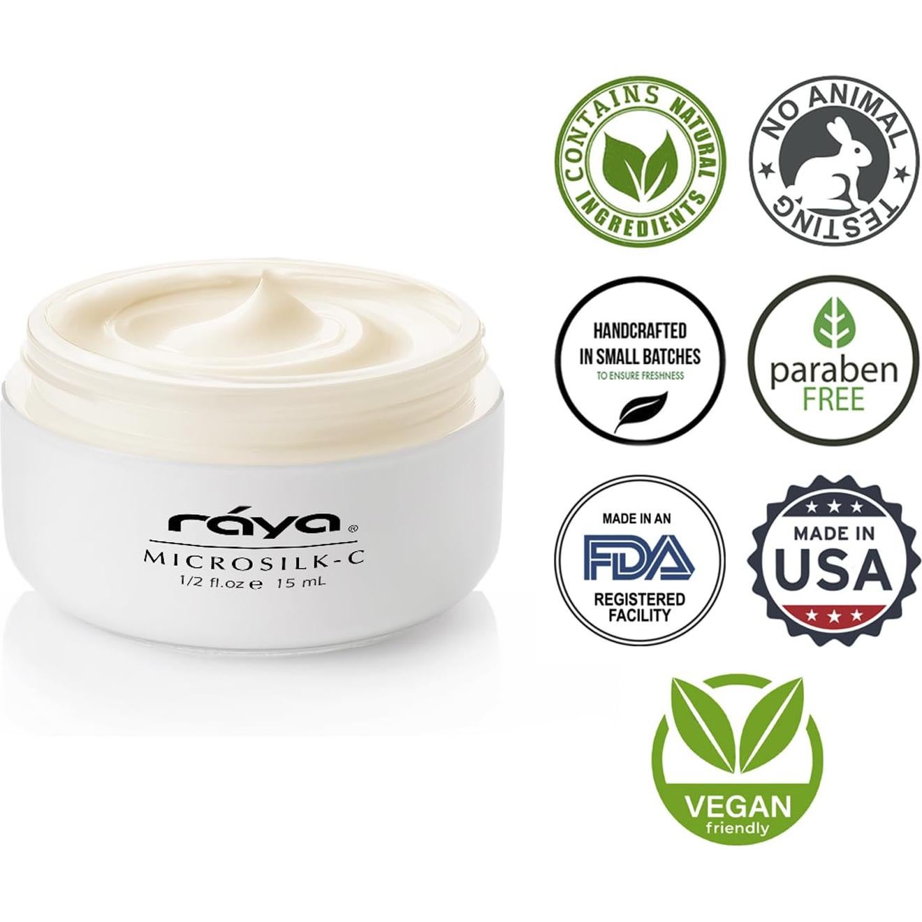 Crema para Ojos Raya Microsilk-C 407 | Ilumina y Tonifica