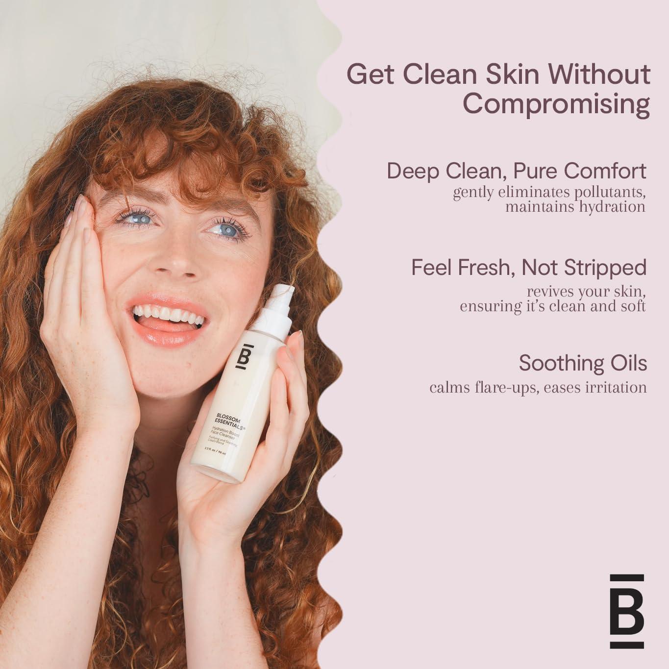 Limpiador Facial Hidratante Blossom Essentials 149g Vegano