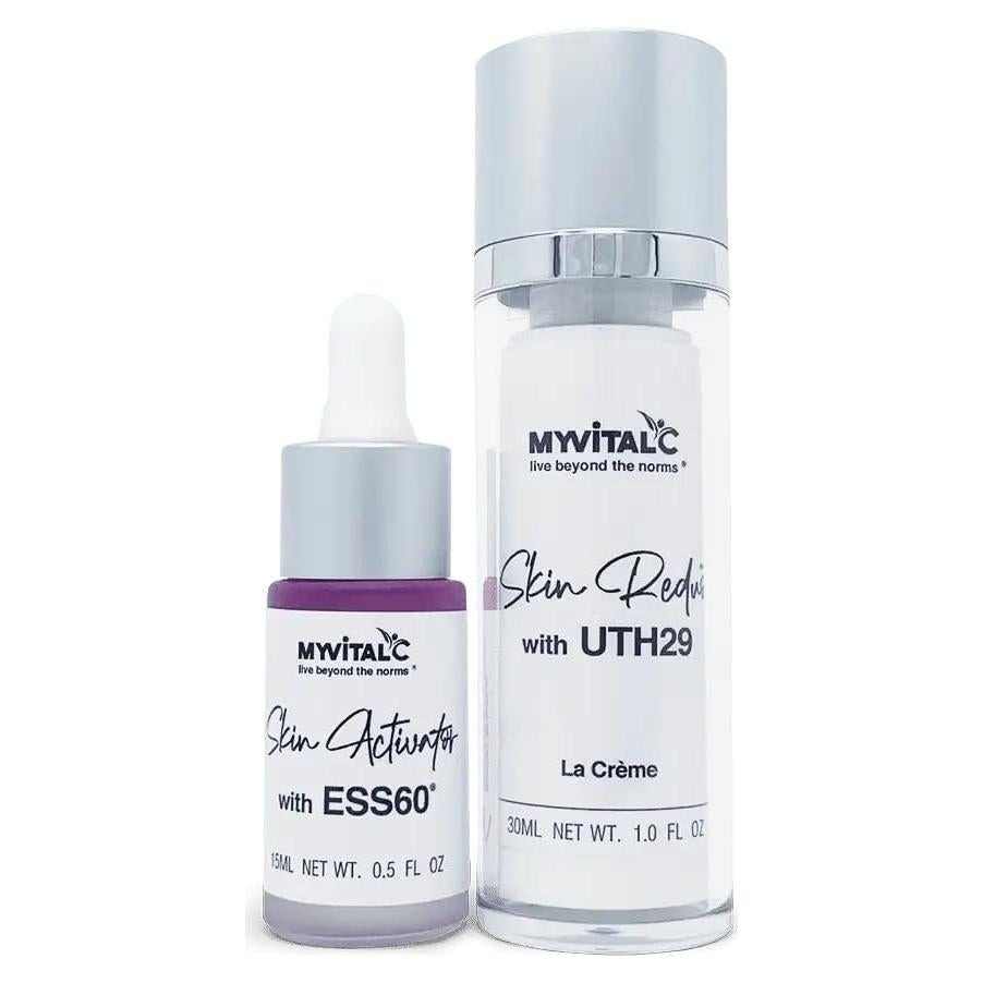 Set de Cuidado de la Piel MyVitalC - Crema Facial 30ml y Activador 15ml