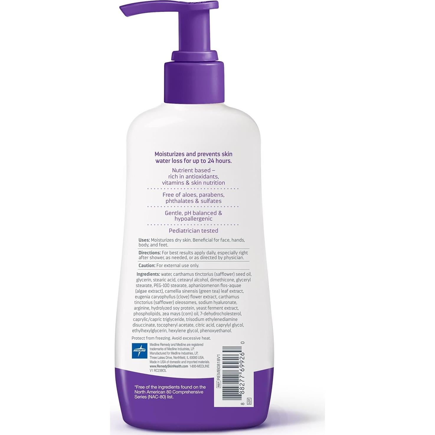 Crema Hidratante Clínica Remedy 236.6 ml Sin Fragancia