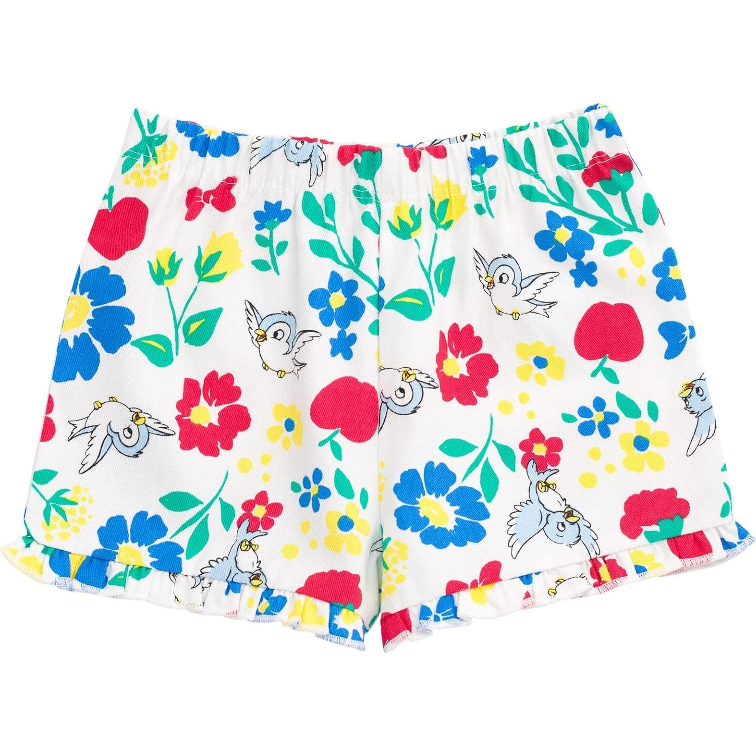 Conjunto camiseta peplum Tiana Disney + pantalones cortos