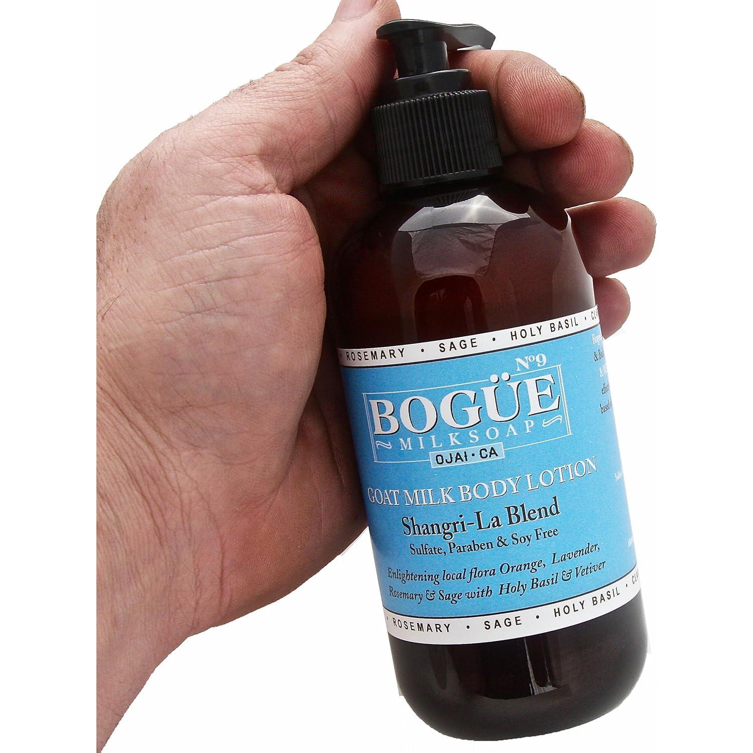 Loción de Mano y Cuerpo Bogue Leche de Cabra 396g Aceites Esenciales