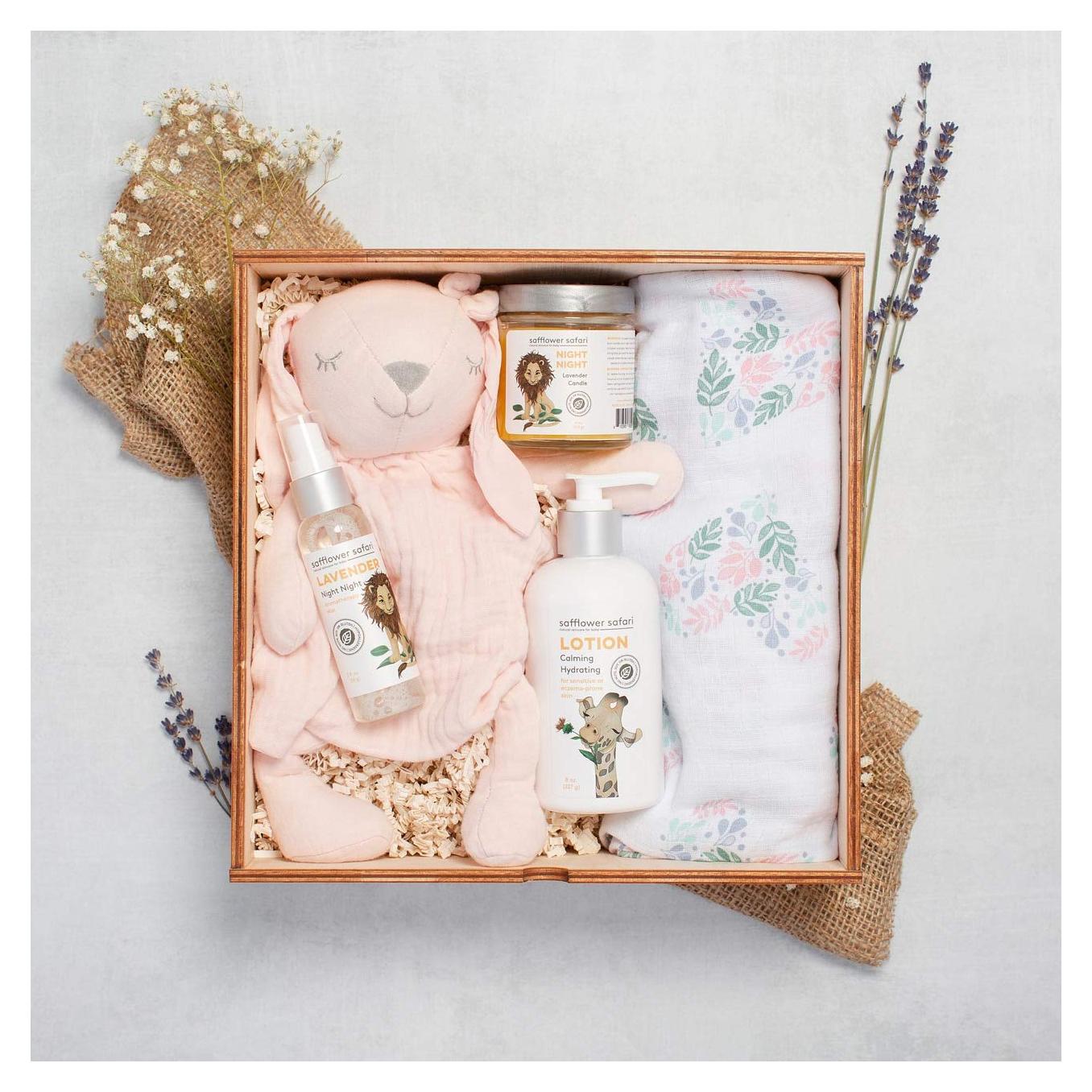 Juego de Regalo Aromaterapia Bebés Safflower Safari Conejito