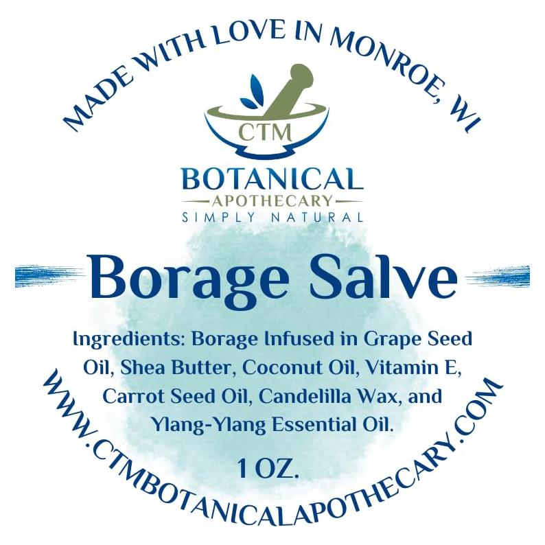 Ungüento de Borraja 28.35 g - Natural y Orgánico