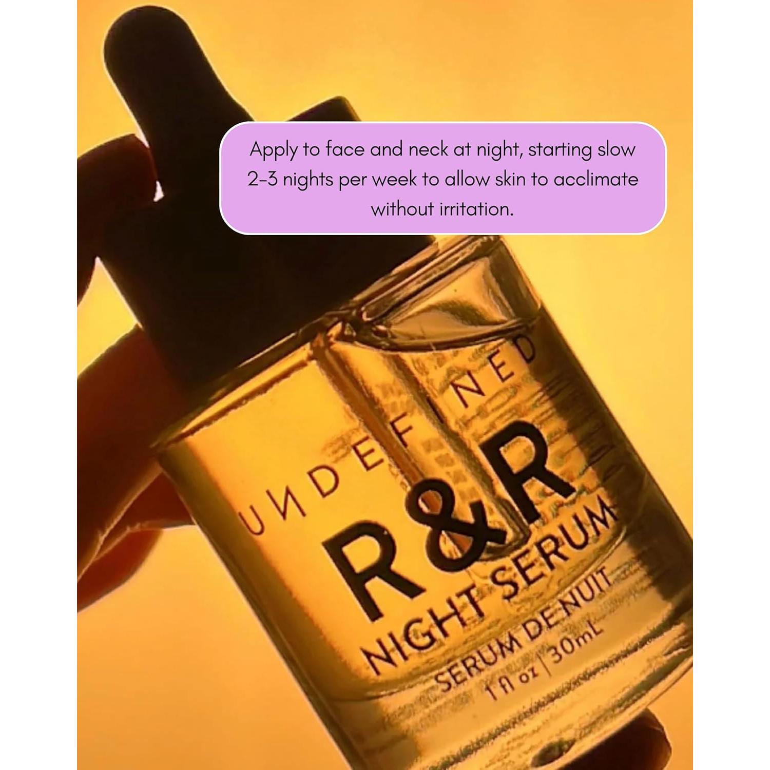 Suero Nocturno R&R Aceite Facial Belleza Indefinida 30ml