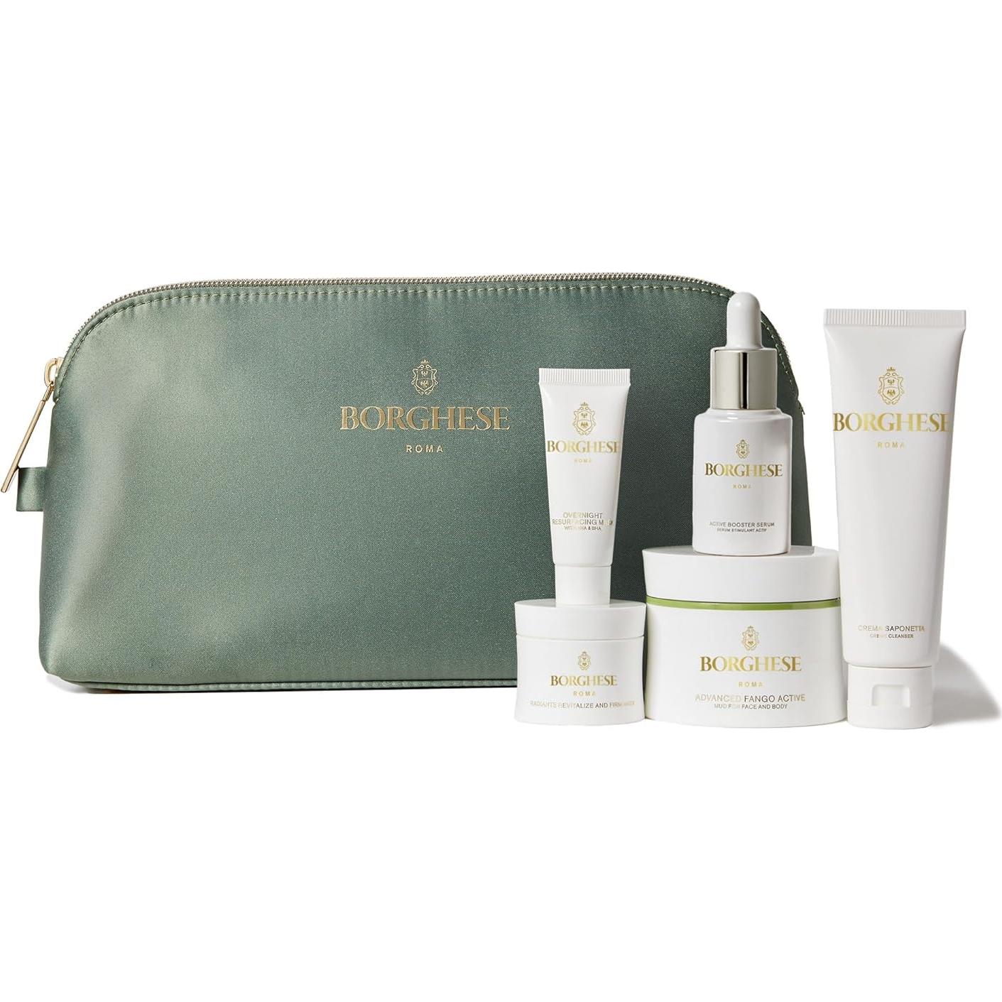 Conjunto de Cuidado Facial Borghese - Limpiador, Suero y Más