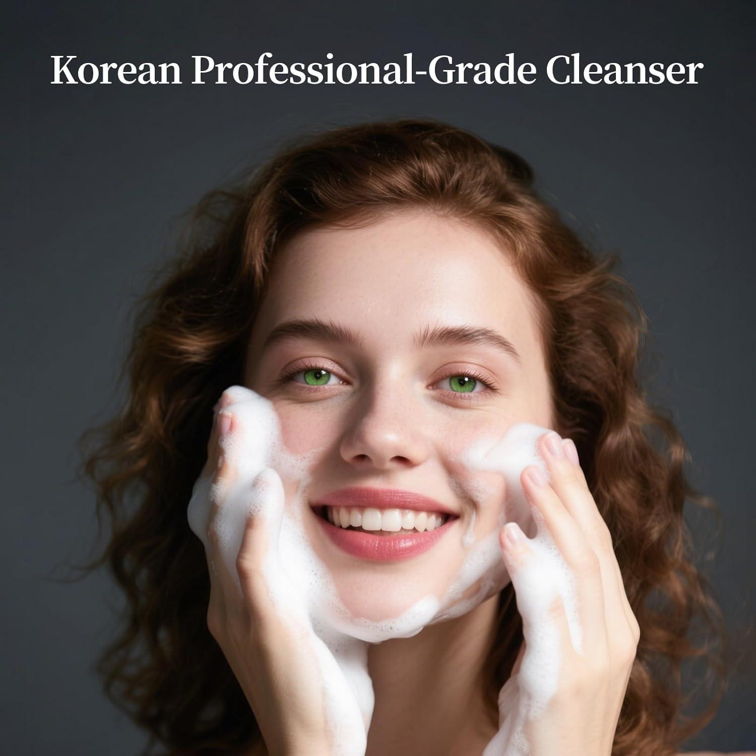 Limpiador Facial Espuma Hexkin 120ml - Piel Sensible con Nano-Plata