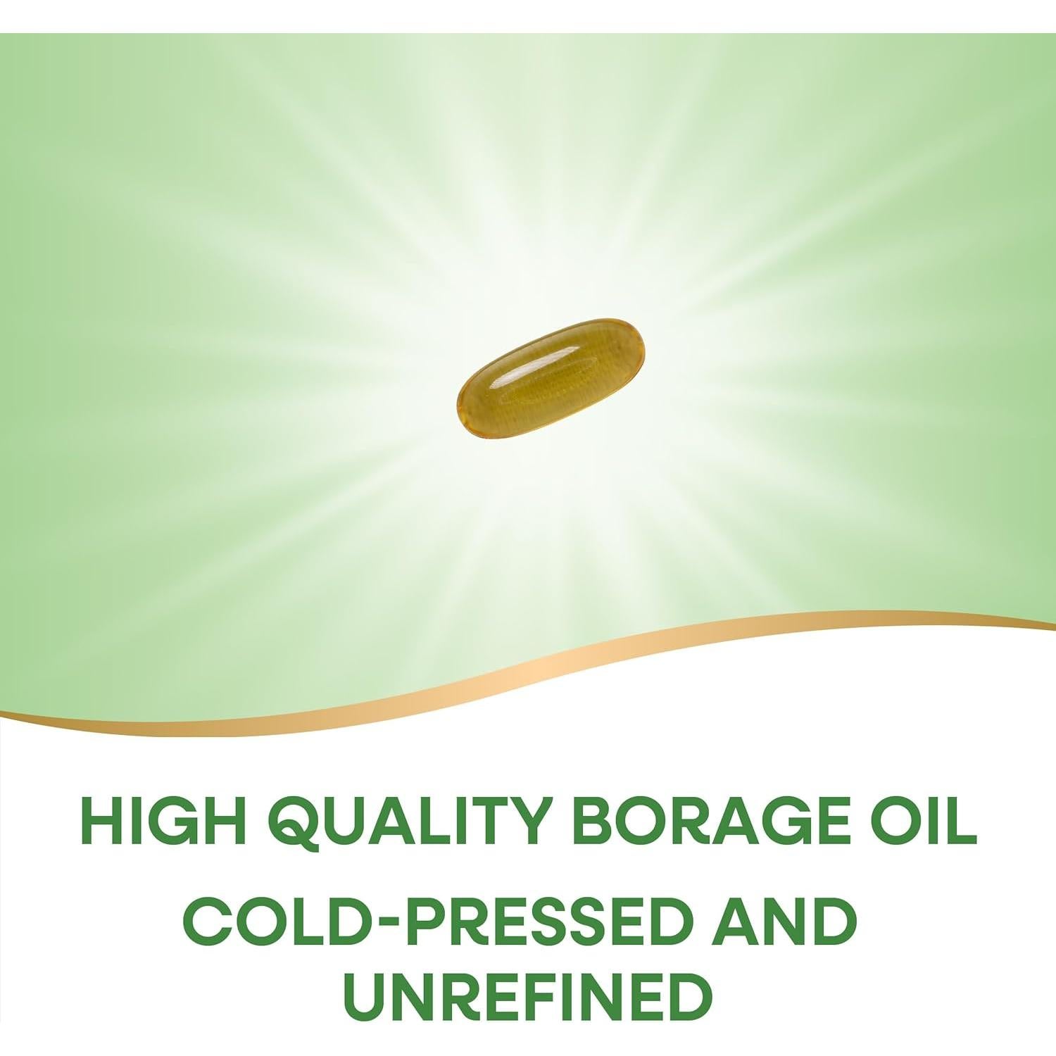 Aceite de Borraja Nature's Way 300 mg GLA 60 Gelatinas Blandas