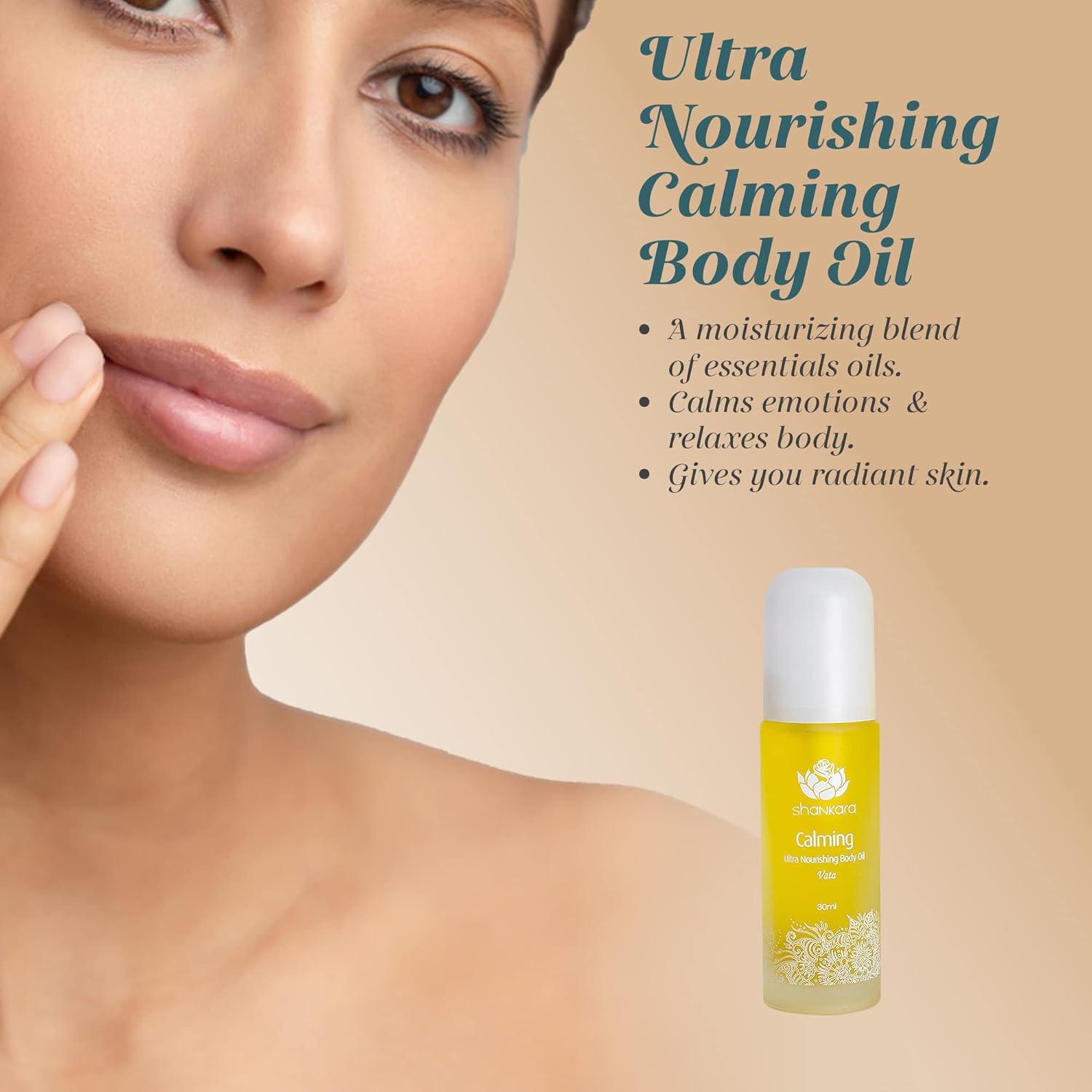 Aceite Corporal Calmante Shankara 30ml - Hidratante y Relajante