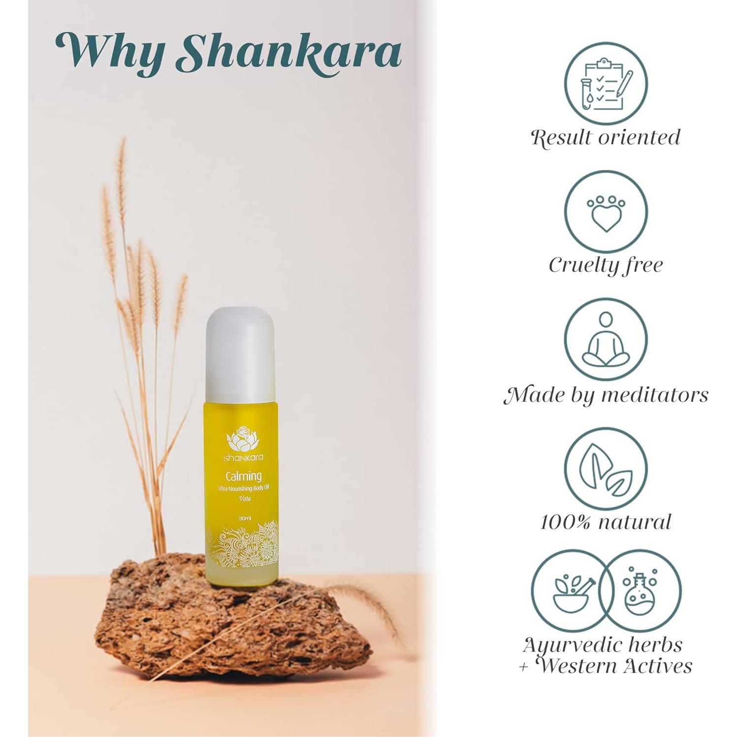 Aceite Corporal Calmante Shankara 30ml - Hidratante y Relajante