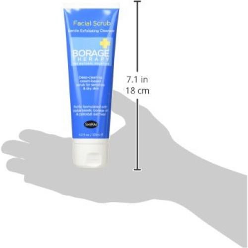 Exfoliante Facial ShiKai con Aceite de Borage 119g - Suave y Natural