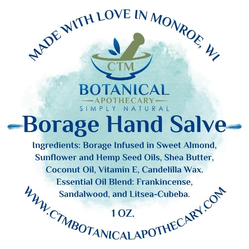 Ungüento Hidratante para Manos de Borraja 28 g - Natural