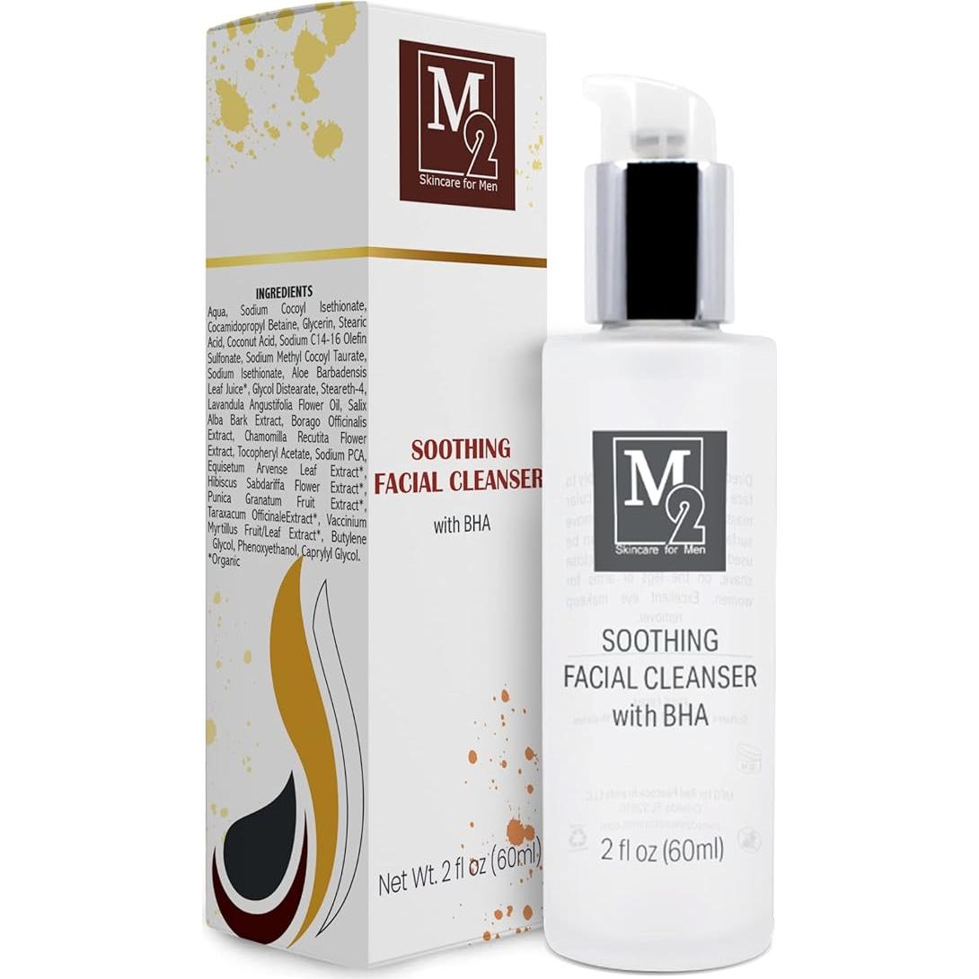 Limpiador Facial Antioxidante M2 con BHA y Aloe 60ml