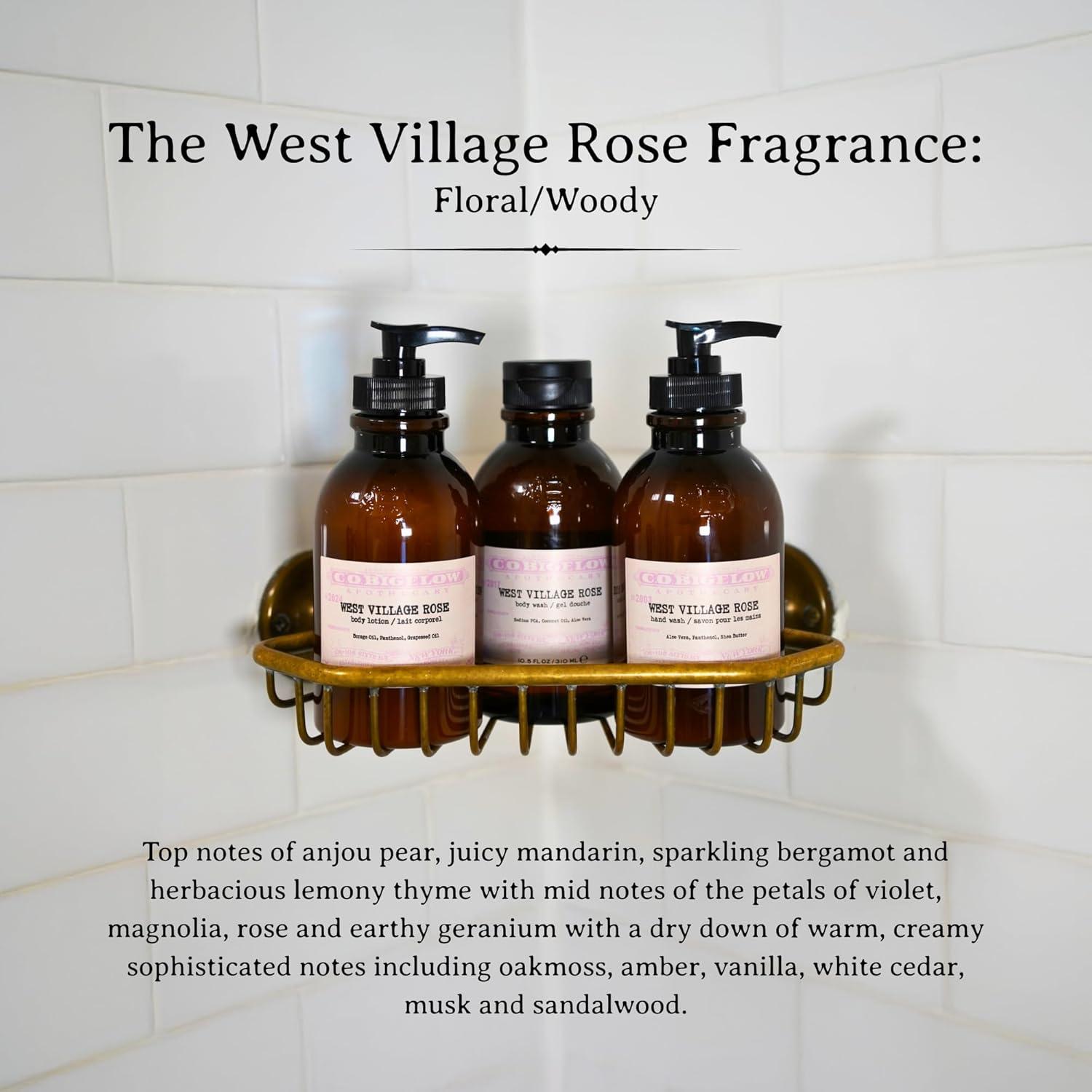 Loción Corporal C.O. Bigelow Rosa del West Village 310 ml