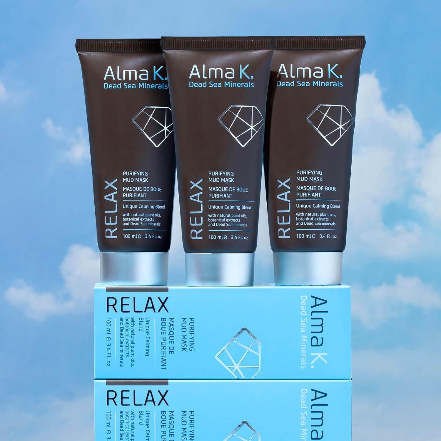 Mascarilla Facial Purificante Alma K - Barro del Mar Muerto 96g