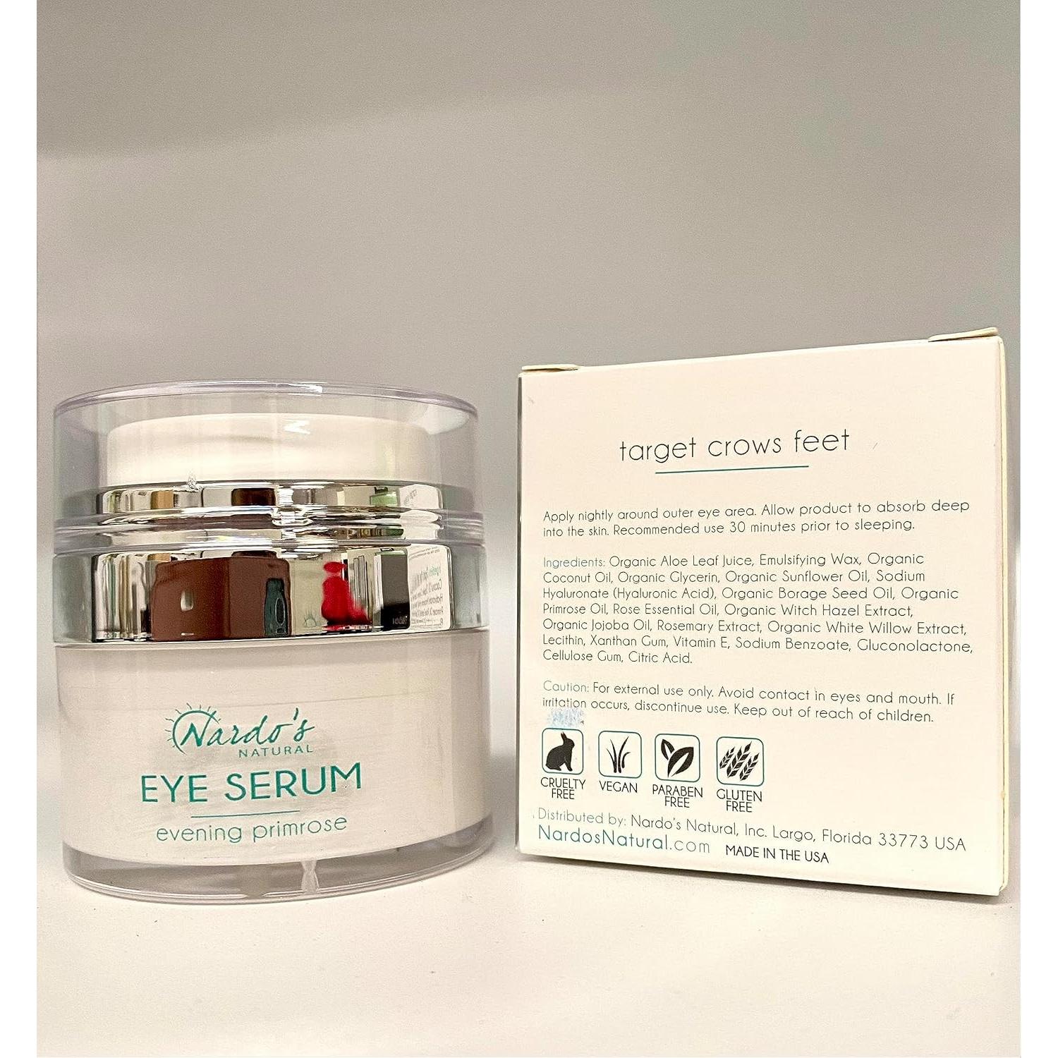 Crema para Ojos Anti-Envejecimiento Nardo 14g - Hidratante Nocturno