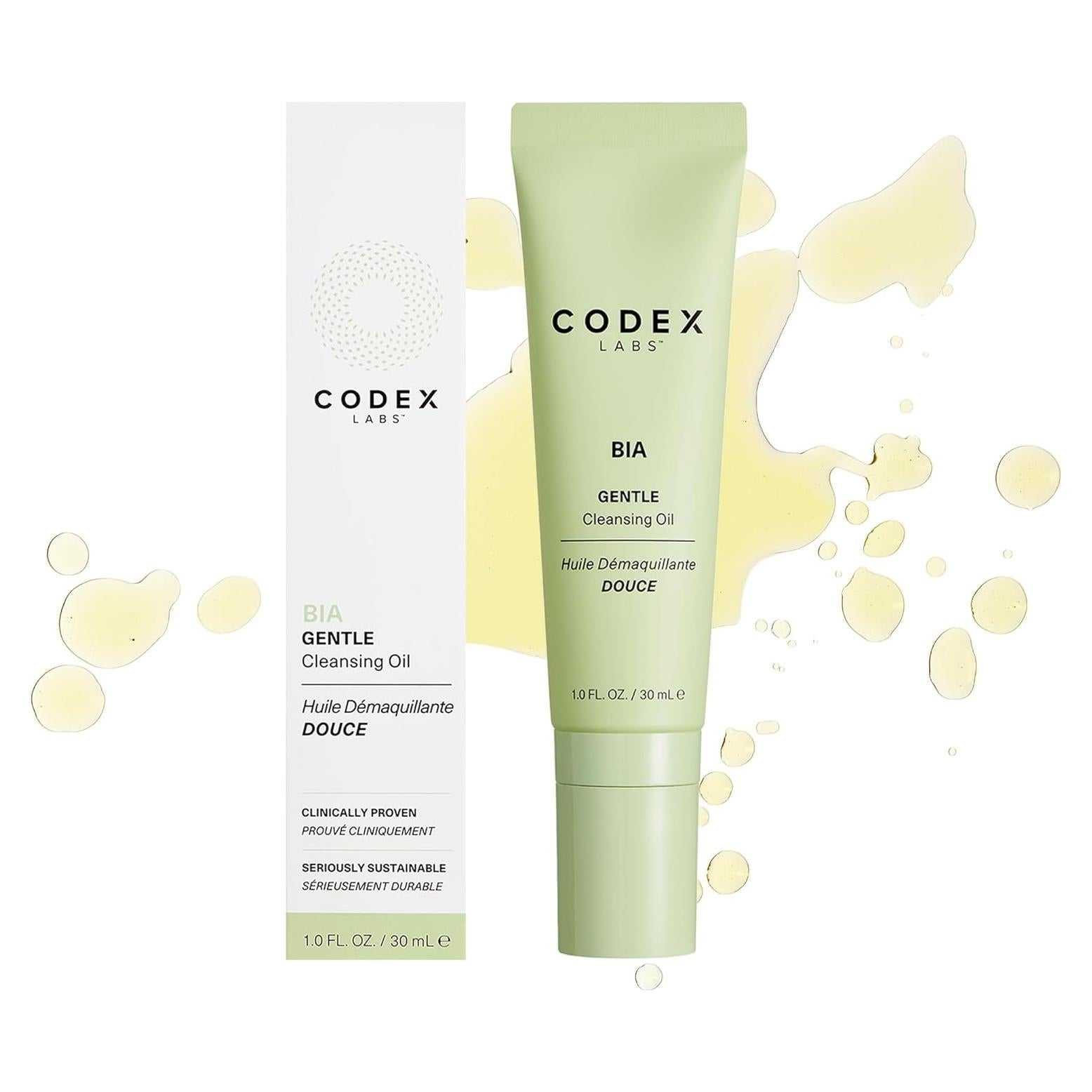 Aceite Limpiador Suave Codex Labs 30ml - Desmaquillante Vegano