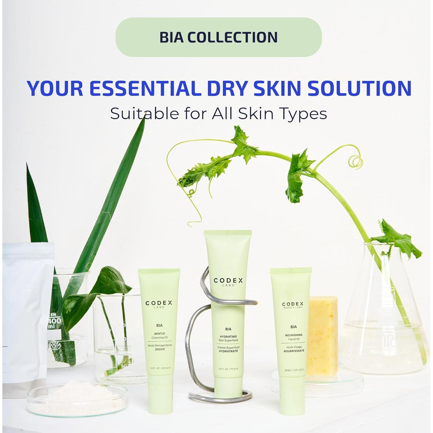 Aceite Limpiador Suave Codex Labs 30ml - Desmaquillante Vegano