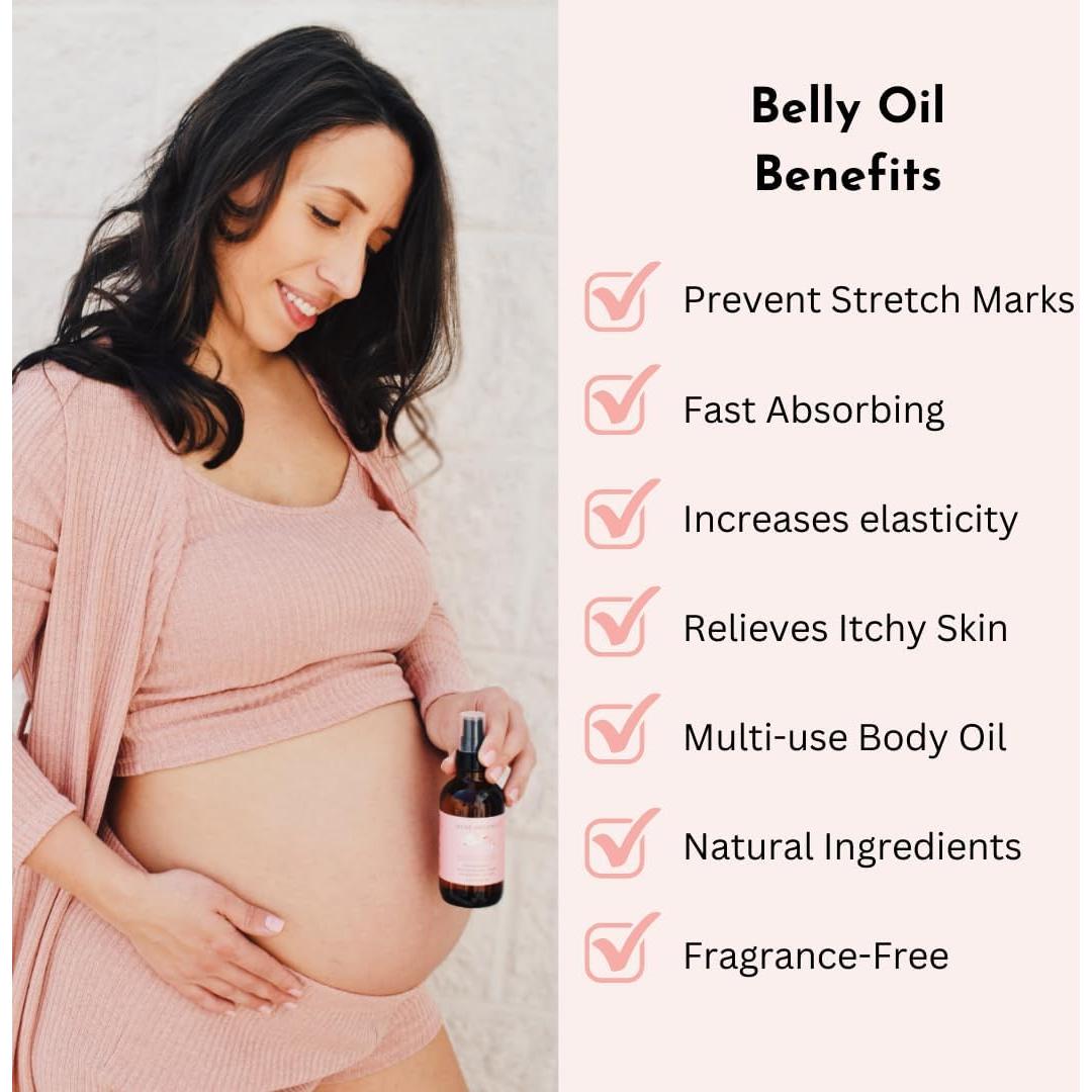 Set de Cuidado de Piel para Embarazo Irene Organics - 2 Piezas