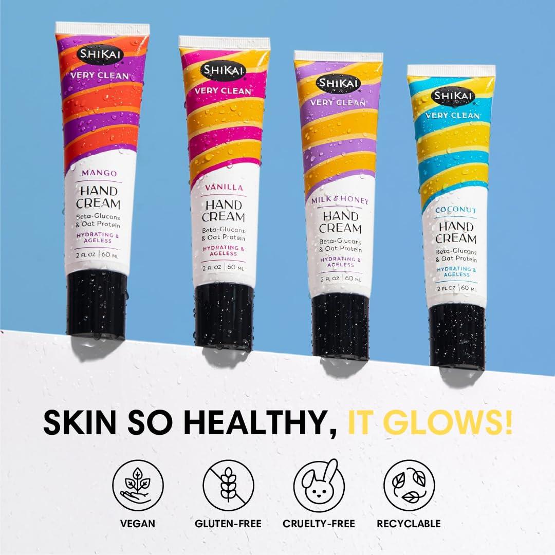 Crema Hidratante para Manos ShiKai Coco 68 g - Piel Suave