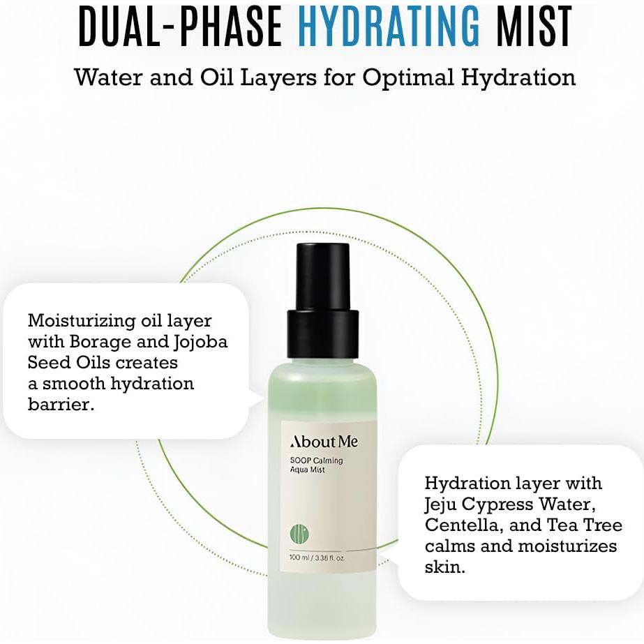 Spray Facial Vegano Acerca de Mí Soop Mist Aqua Calmante 100ml