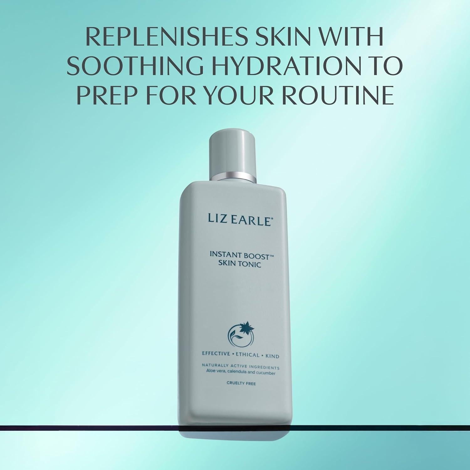 Tónico Facial Hidratante Liz Earle Instant Boost 200 ml - Aloe Vera